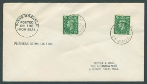 1951 Ocean Monarch Paquebot Cover