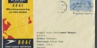 1958 BOAC First Flight Between London and Caracas 1958 BOAC First Flight London to Caracas FF