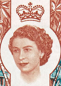 1962 Queen Elizabeth Harrington Portrait