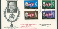 1966 Winston Leonard Spencer Churchill Commemoration Omnibus 1966 Winston Churchill Commemoration FDC