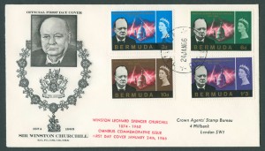 1966 Winston Churchill Commemoration FDC
