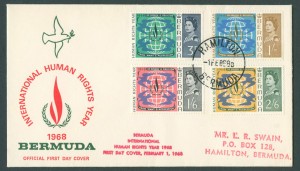 1968 International Human Rights Year FDC