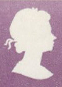 1970 Bermuda Queen Elizabeth II Defininitves Cameo silhouette
