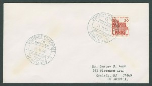 1966 TS Bremen Deutsche Bundespost Paquetbot