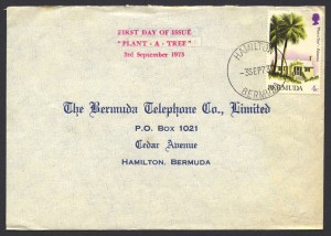 1973 Plant a Tree 4c FDC