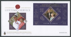 2011 Lifetime of Service Miniature Sheet FDC