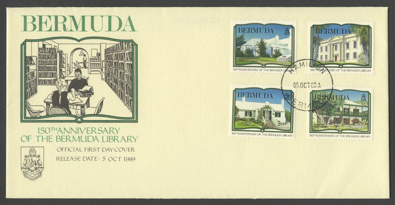 1989 150th Anniversary of the Bermuda Library